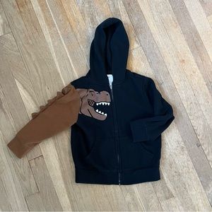 Boys 4T Dino zip up hoodie